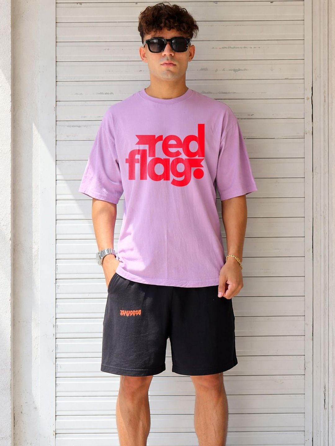 BDSQUARE Men Typography Printed T-shirt