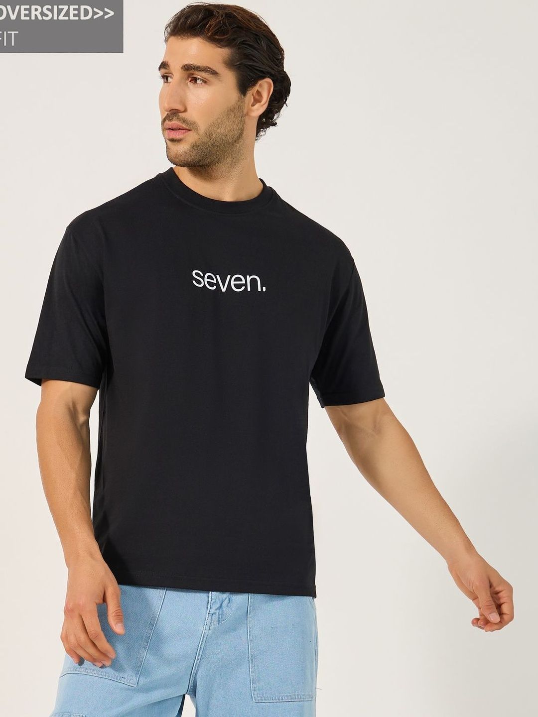 Styli Men Typography Printed T-shirt