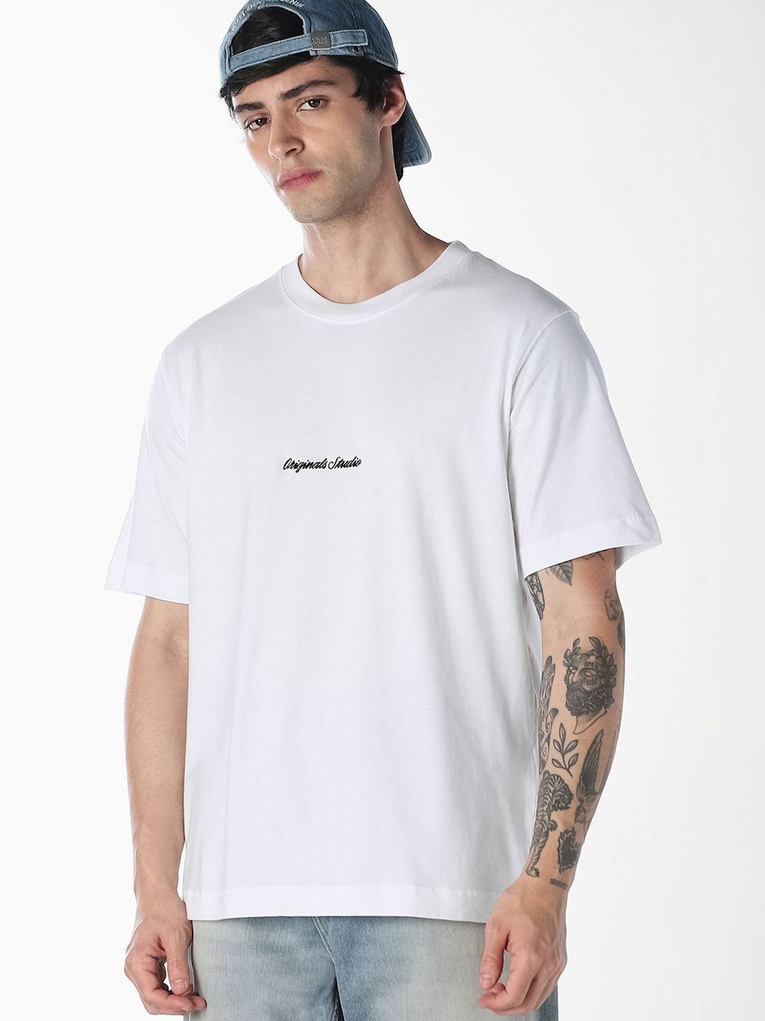 Jack & Jones Men Typography Printed T-shirt