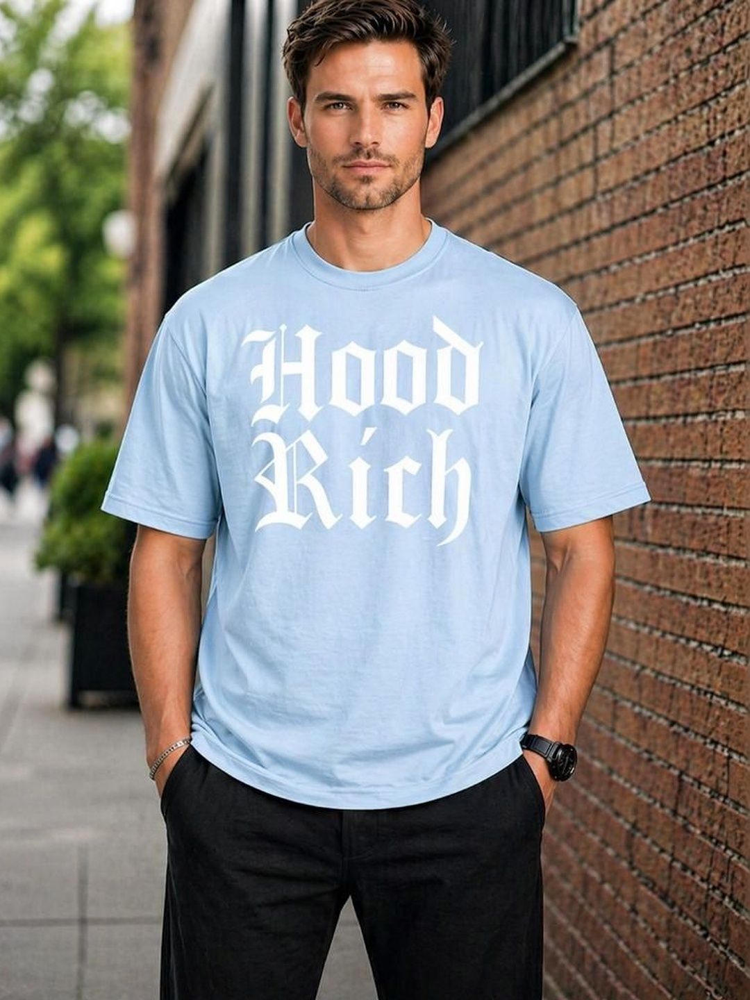 UTCV Men Typography Printed T-shirt