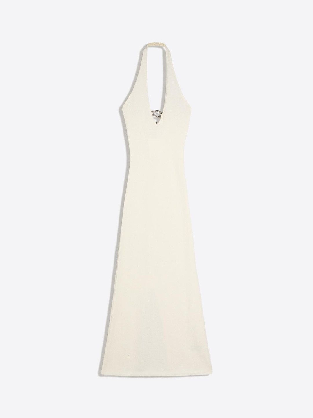 Halter Neck Sheath Maxi Dress