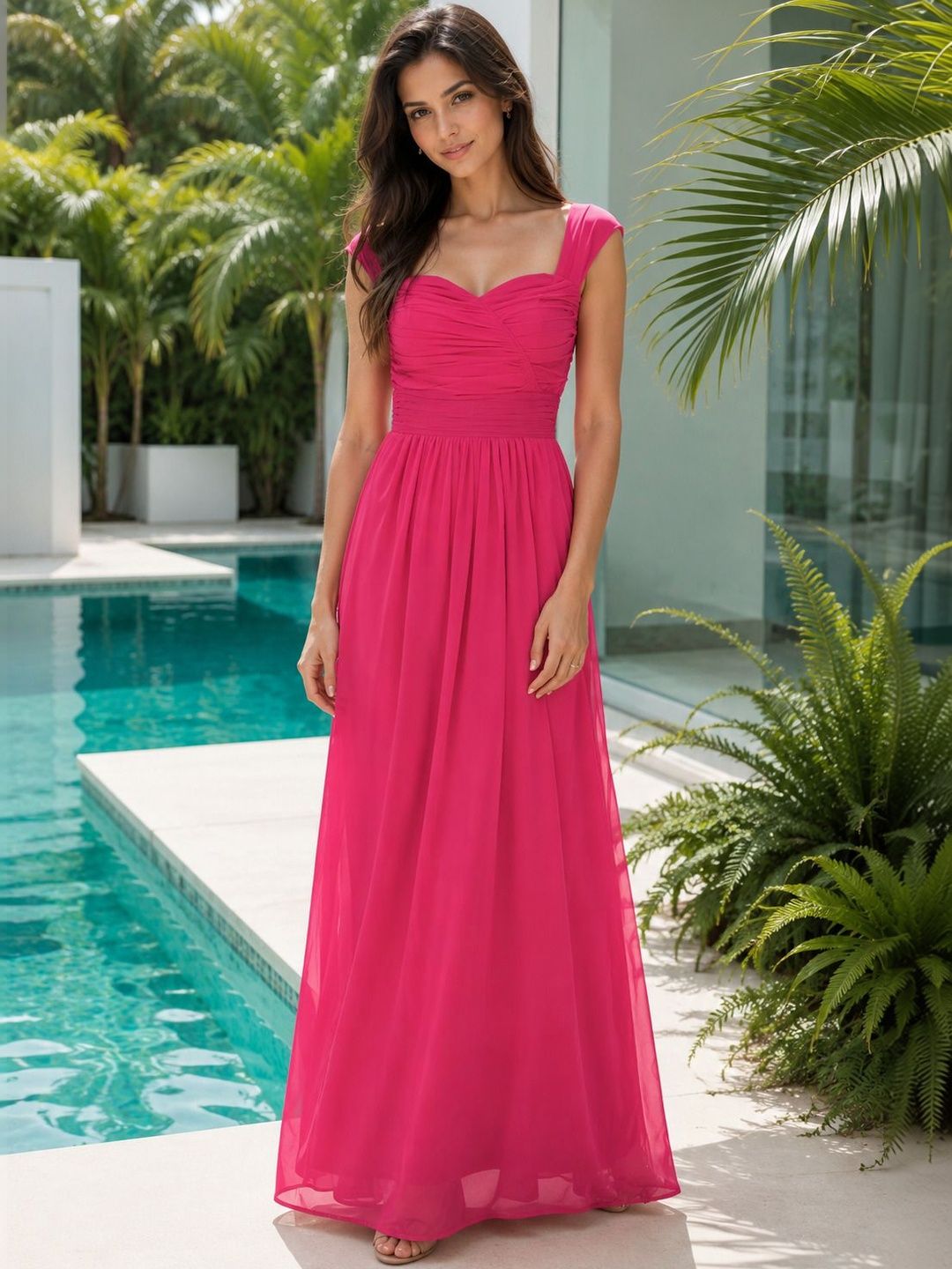 DressBerry Georgette Maxi Dress