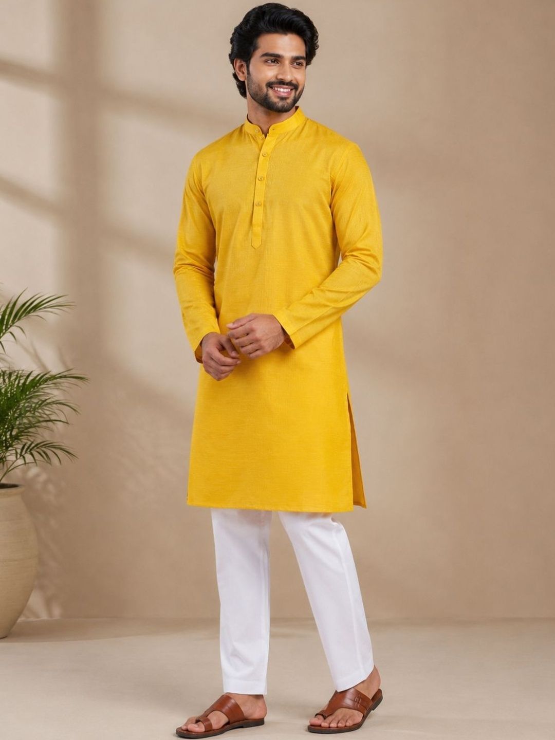 DEVOILER Men Kurta