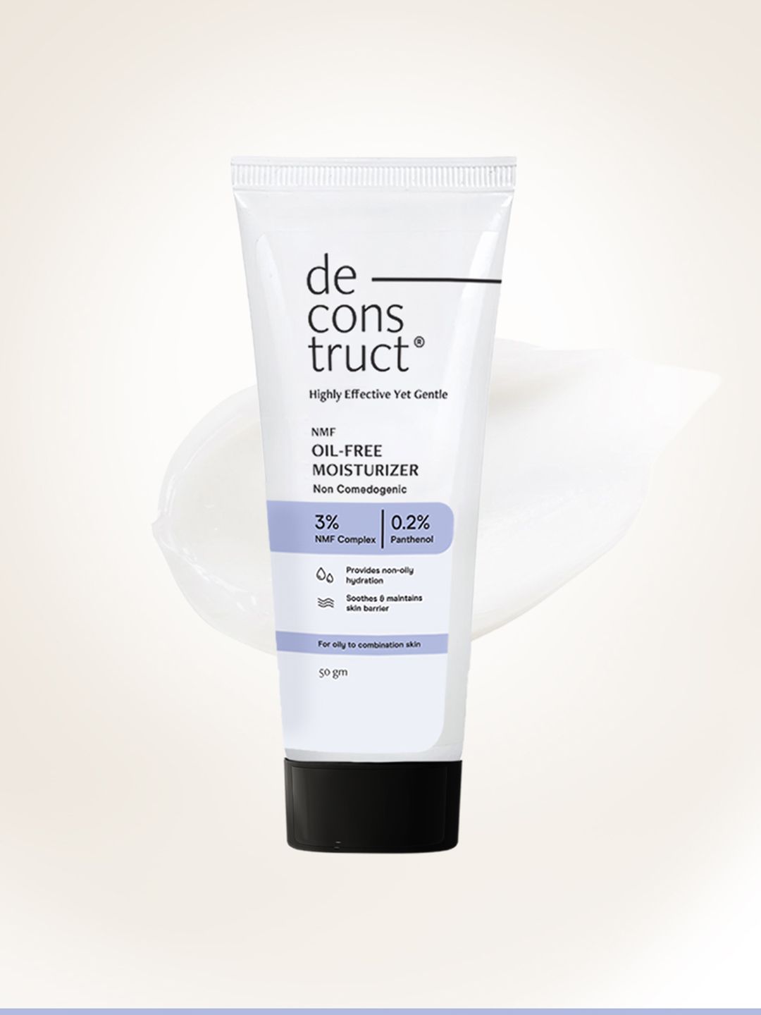 Deconstruct Oil-Free Moisturizer Non Sticky with 72 HR Hydration- 50g