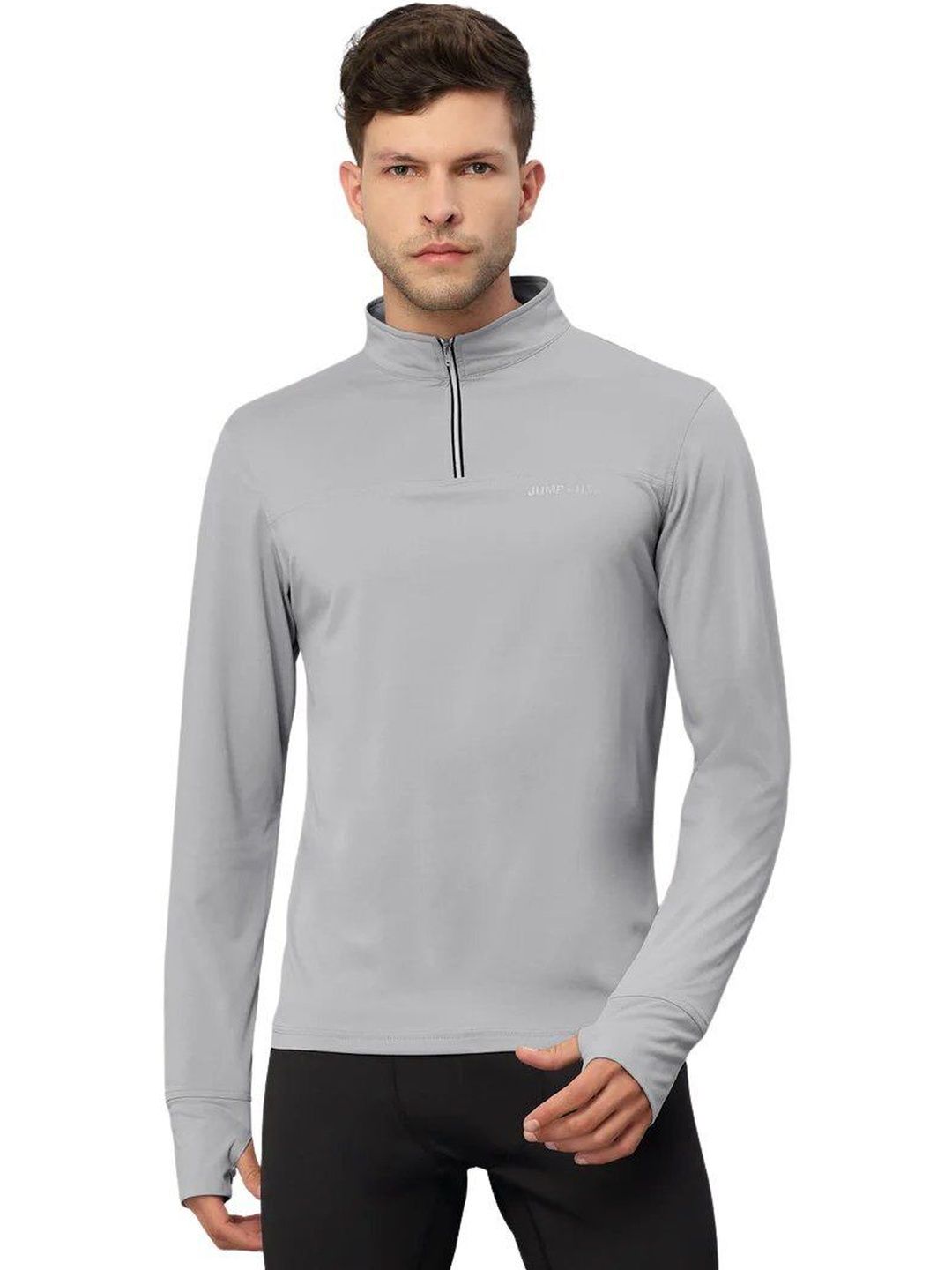 JUMP USA Men High Neck T-shirt