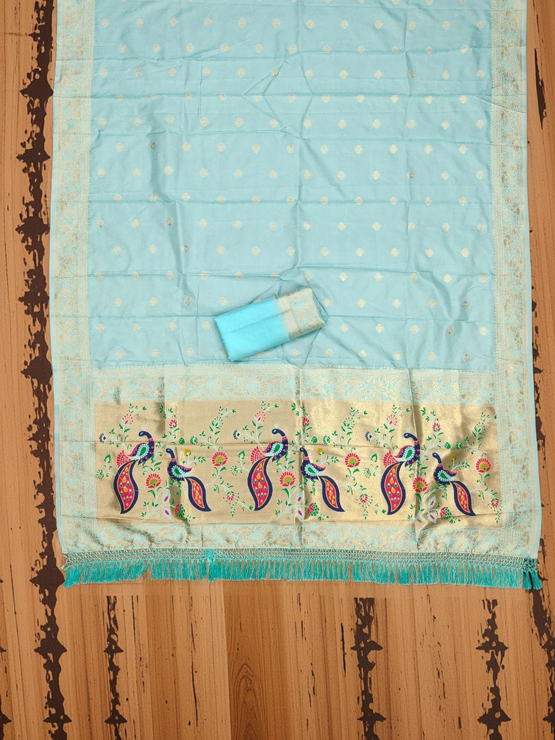 KALINI Unstitched Dress Material