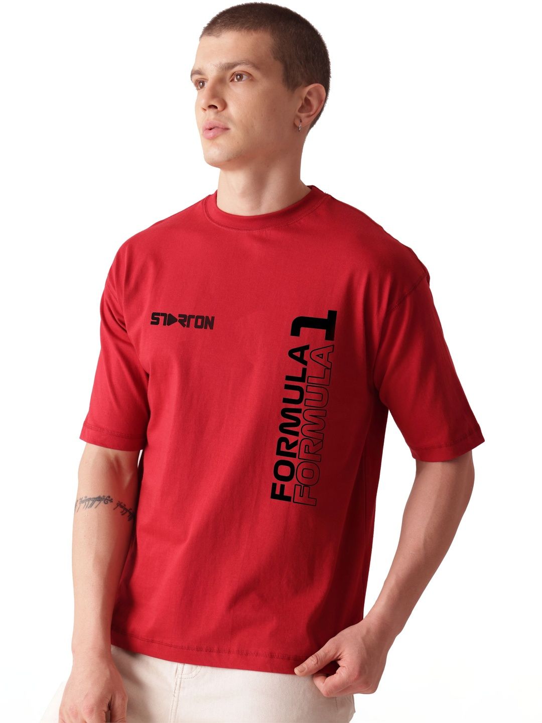 STARTON Men Printed T-shirt