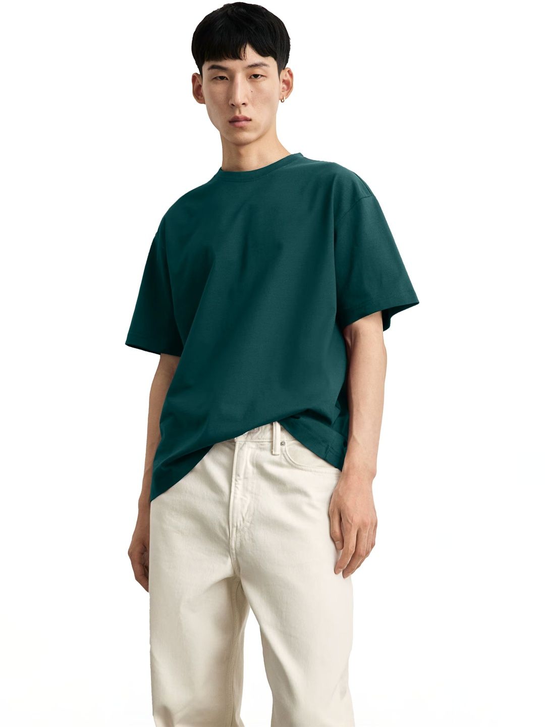 The Roadster Lifestyle Co Men Organic Cotton Blend T-shirt