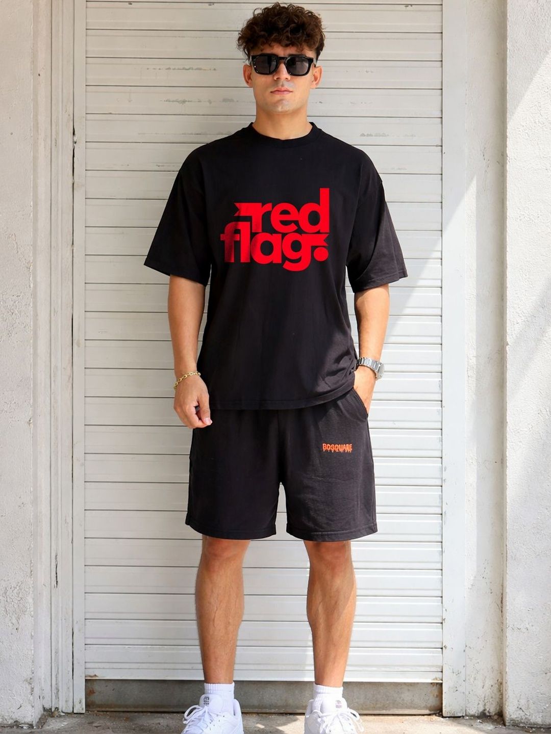 BDSQUARE Men Typography Printed T-shirt