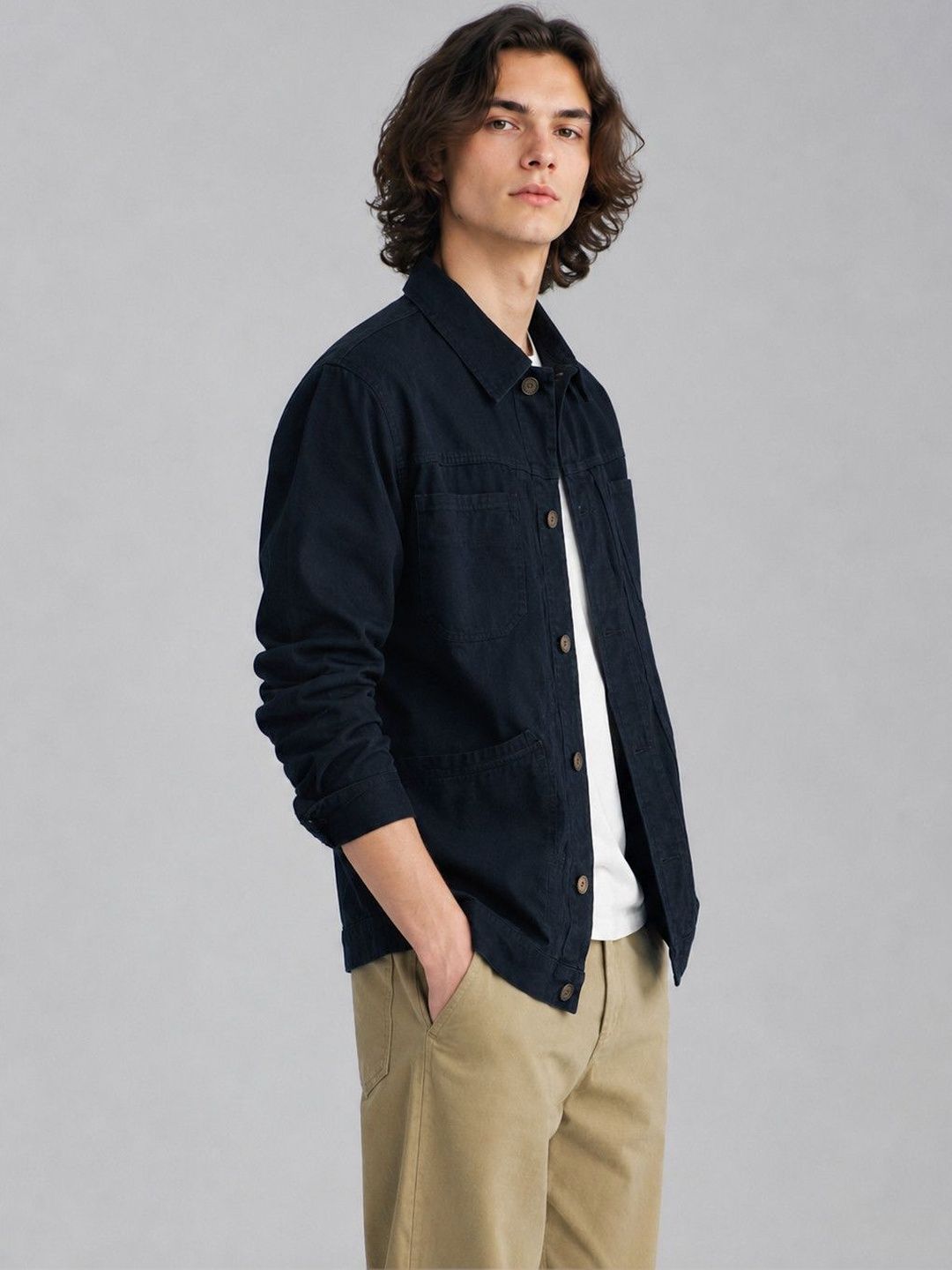 RDSTR Men Woven Jacket