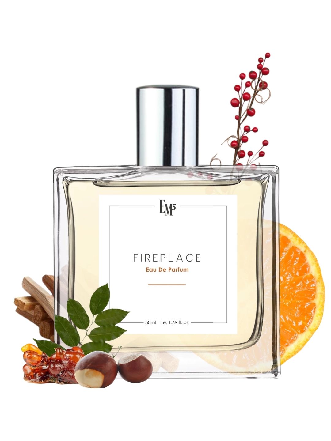 EM5 Fireplace Strong & Long Lasting Eau De Parfum - 50ml
