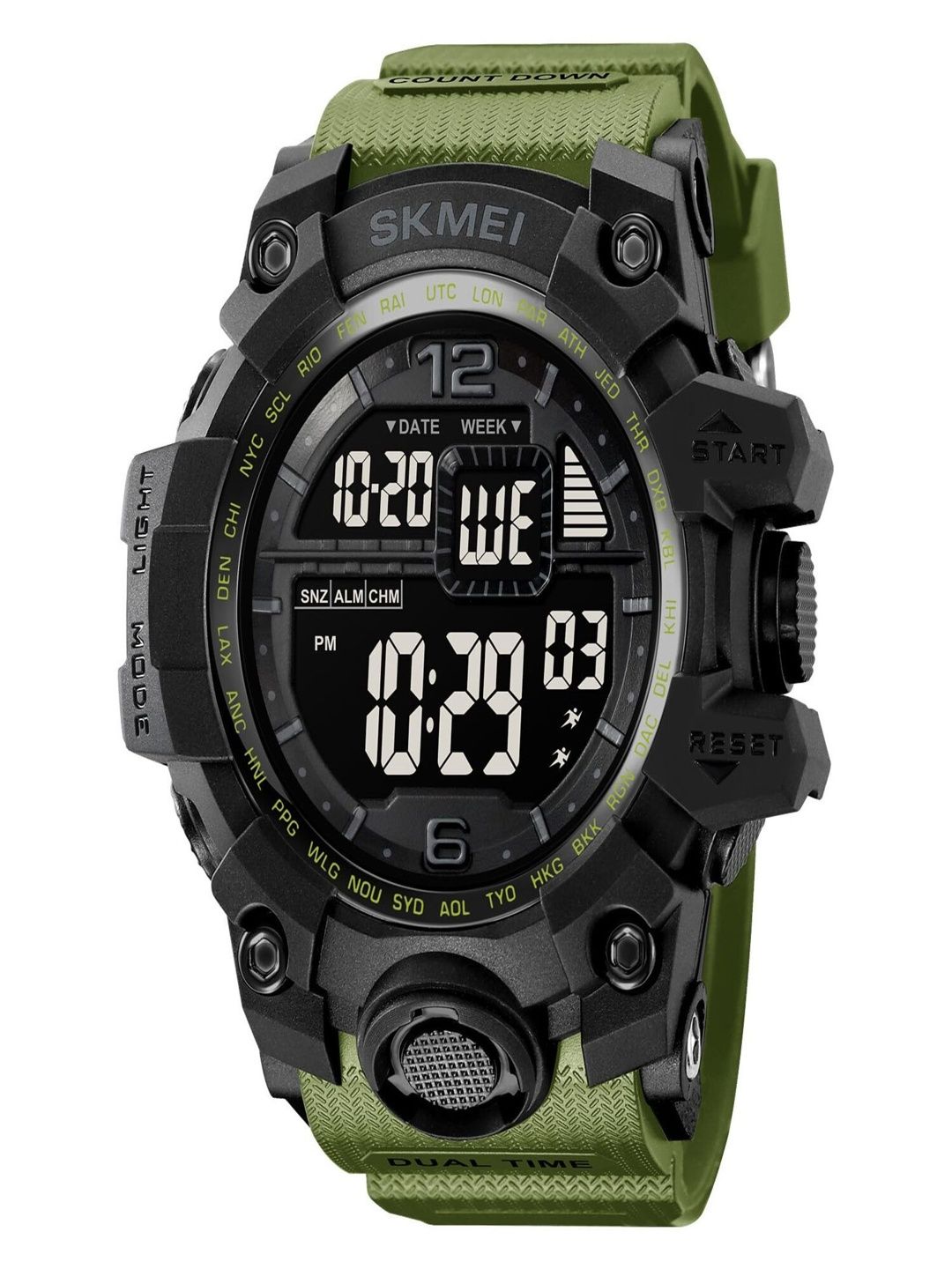 Skmei Skmei Men Dial & Straps Digital Watch 2245AG