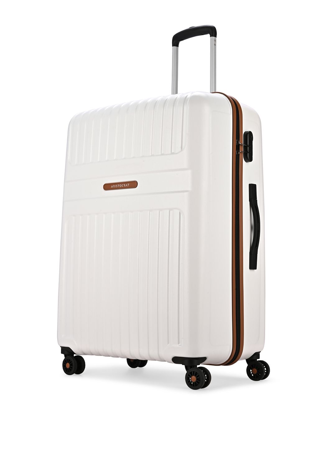 Aristocrat Atlas Textured Hard-Sided Large Trolley Bag