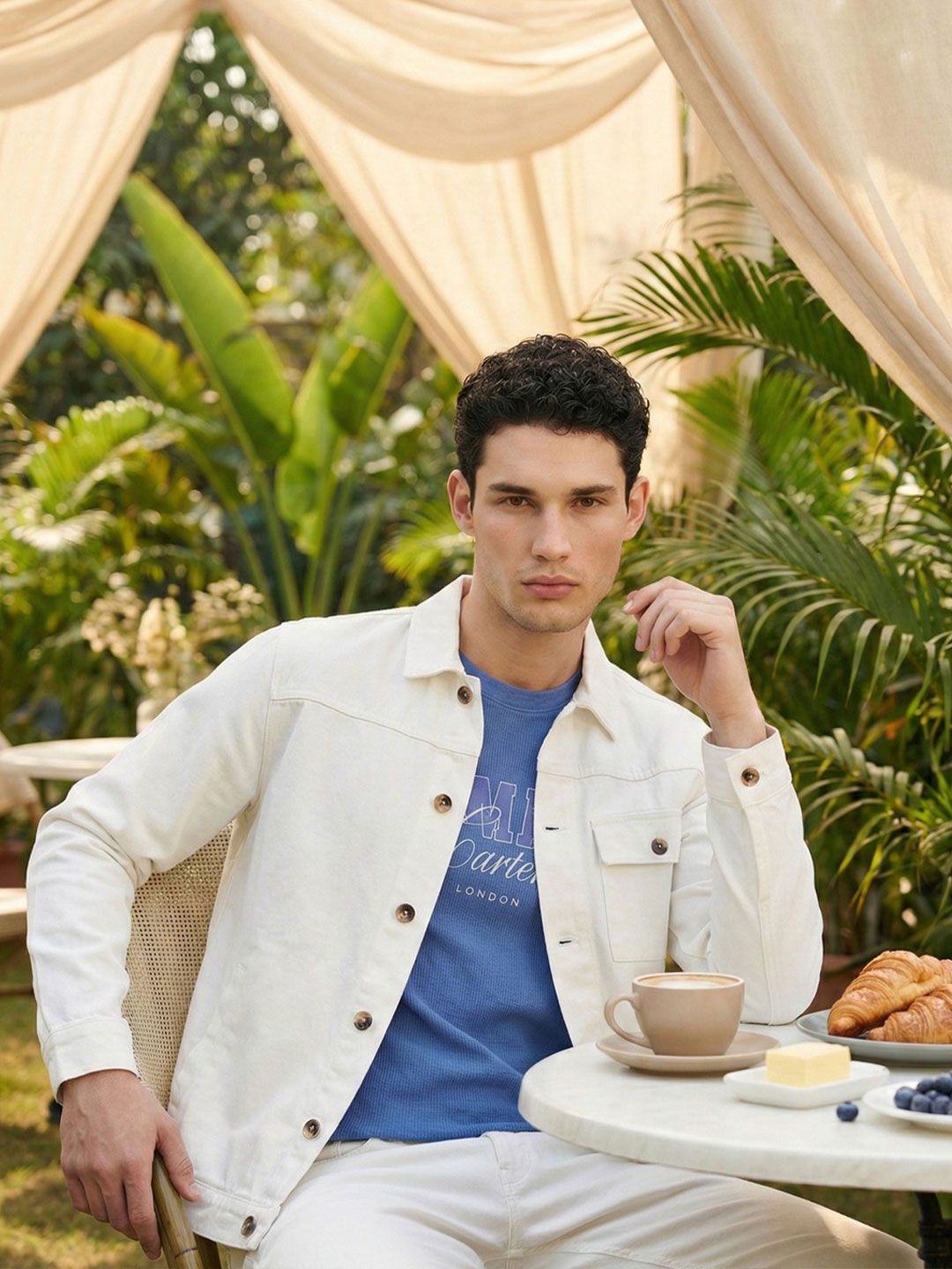 SIMON CARTER LONDON Men Open Front Jacket