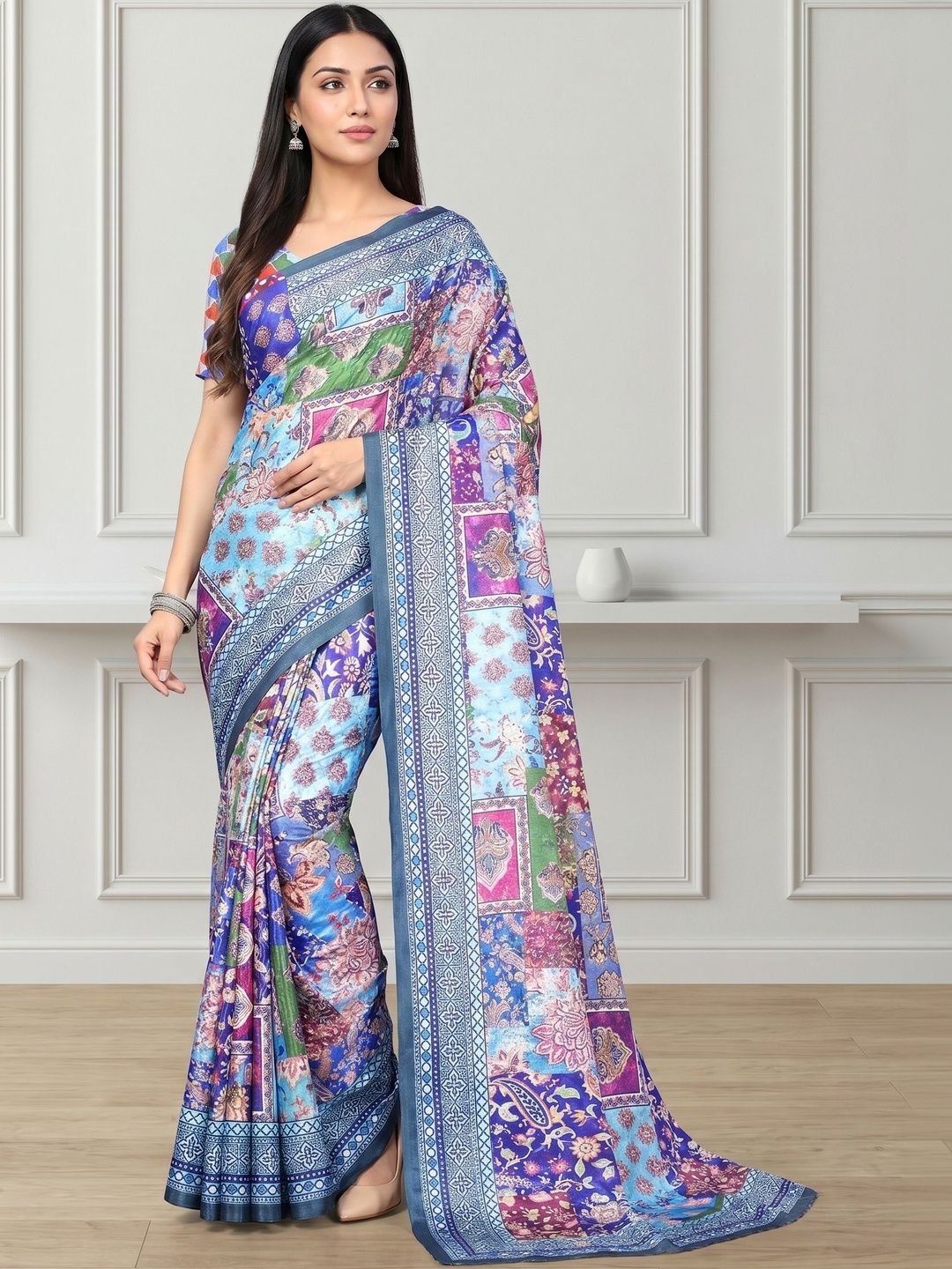 Anouk Mirage Ethnic Motifs Art Silk Designer Saree