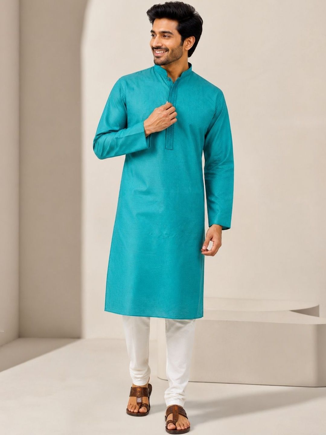 DEVOILER Men Kurta