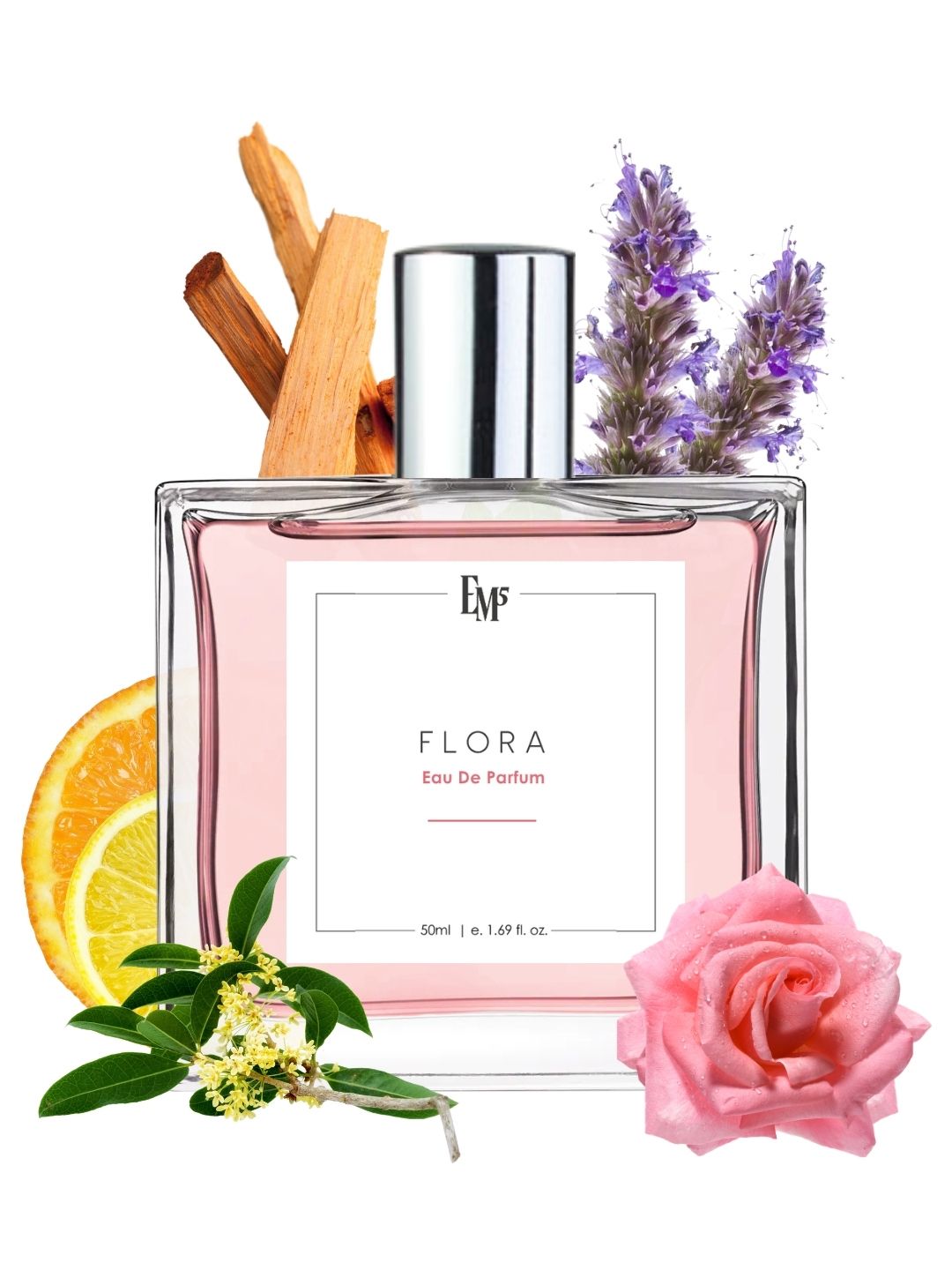 EM5 Women Flora Strong & Long Lasting Eau De Parfum - 50 ml