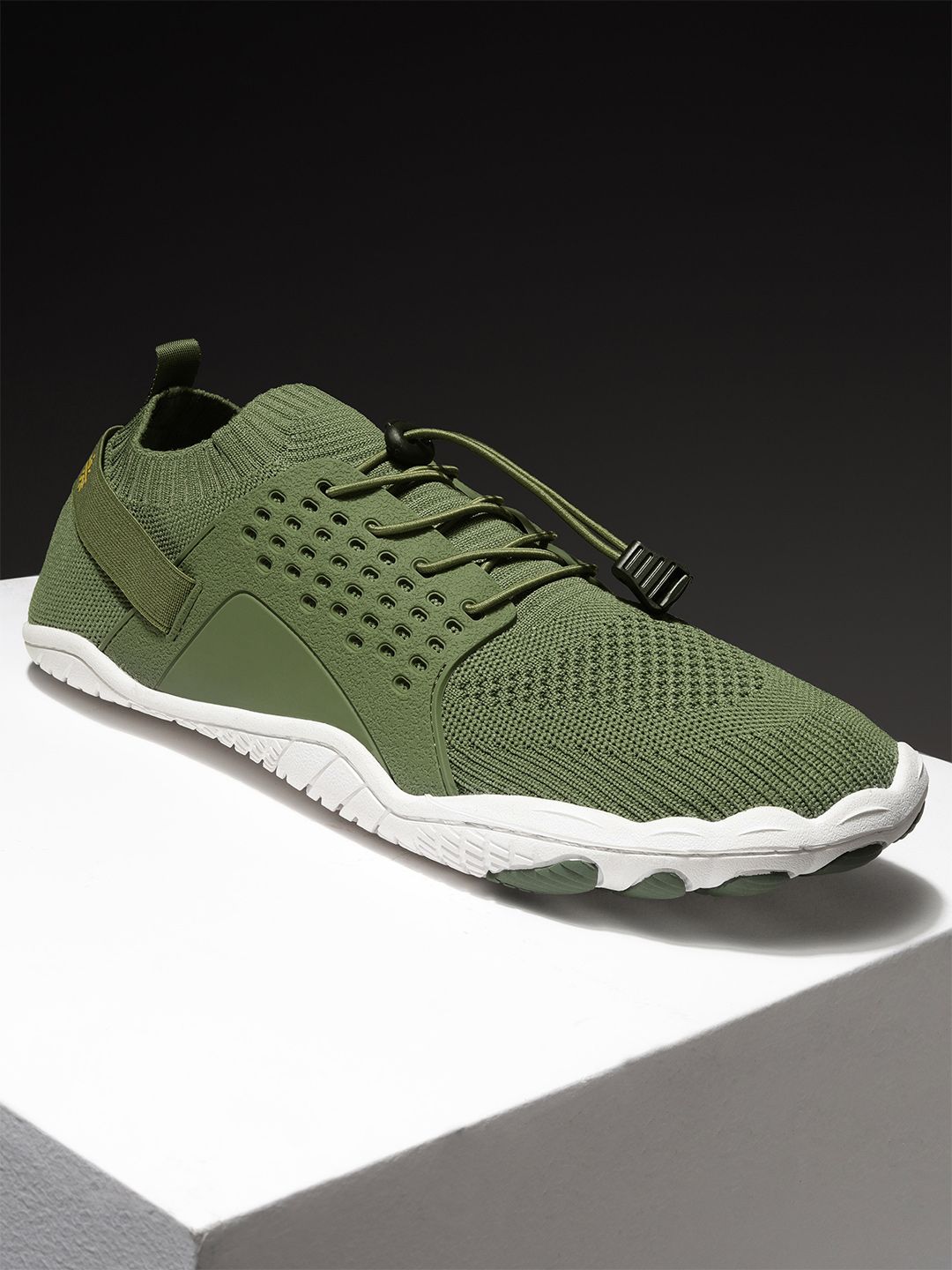 CULT Men FlexKnit Barefoot Training Shoes - Olive