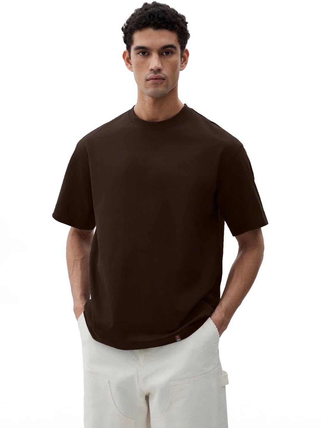 The Roadster Lifestyle Co Men Organic Cotton Blend T-shirt