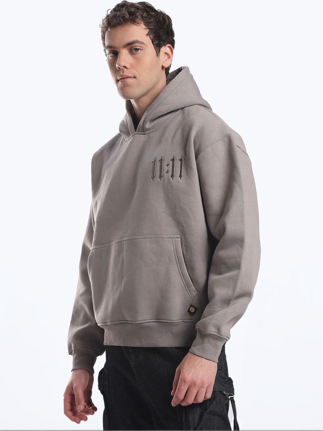 Dope Beyond Grey Oversized Hoodie