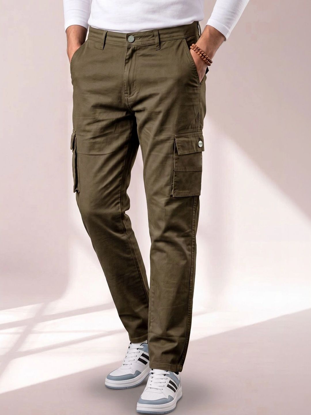 Cottonking Men Cargos Trousers