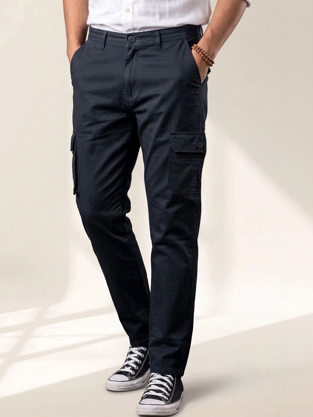 Cottonking Men Cargos Trousers