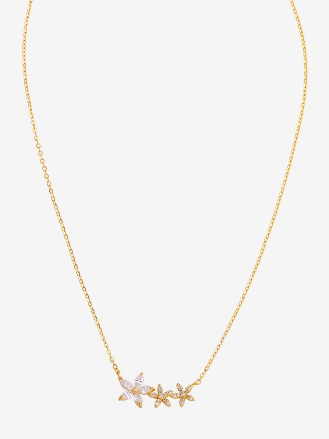 Kushal's Fashion Jewellery 92.5 Silver Chain Pendant