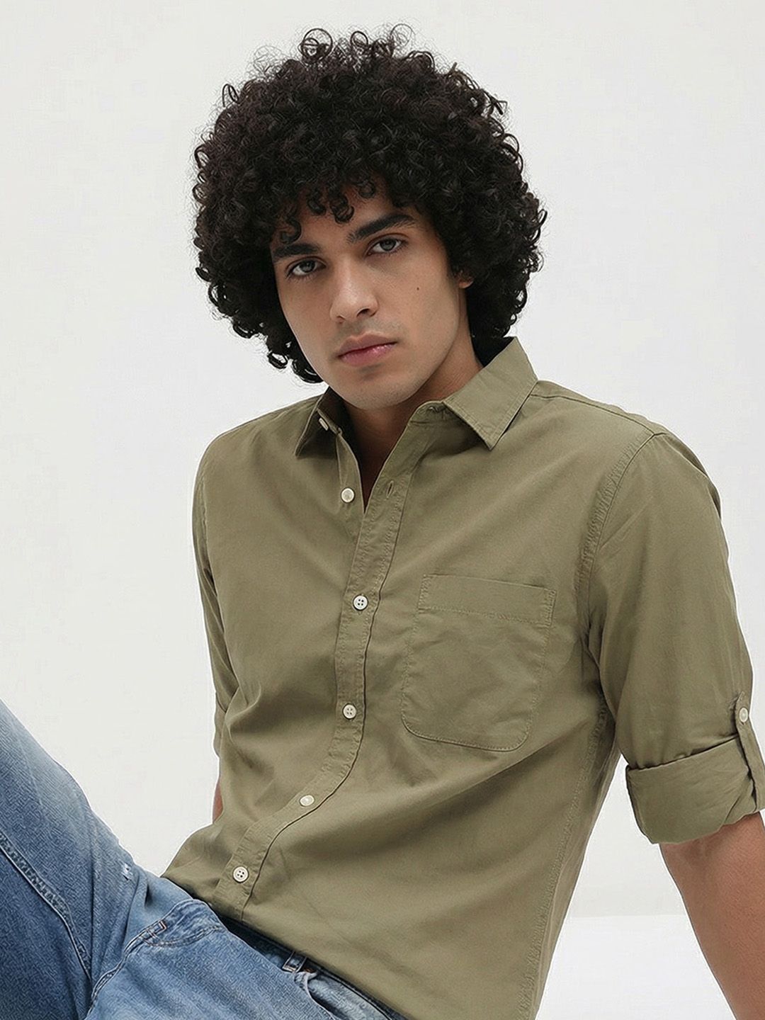 Roadster Life Co. Easy Drape Cotton Shirt