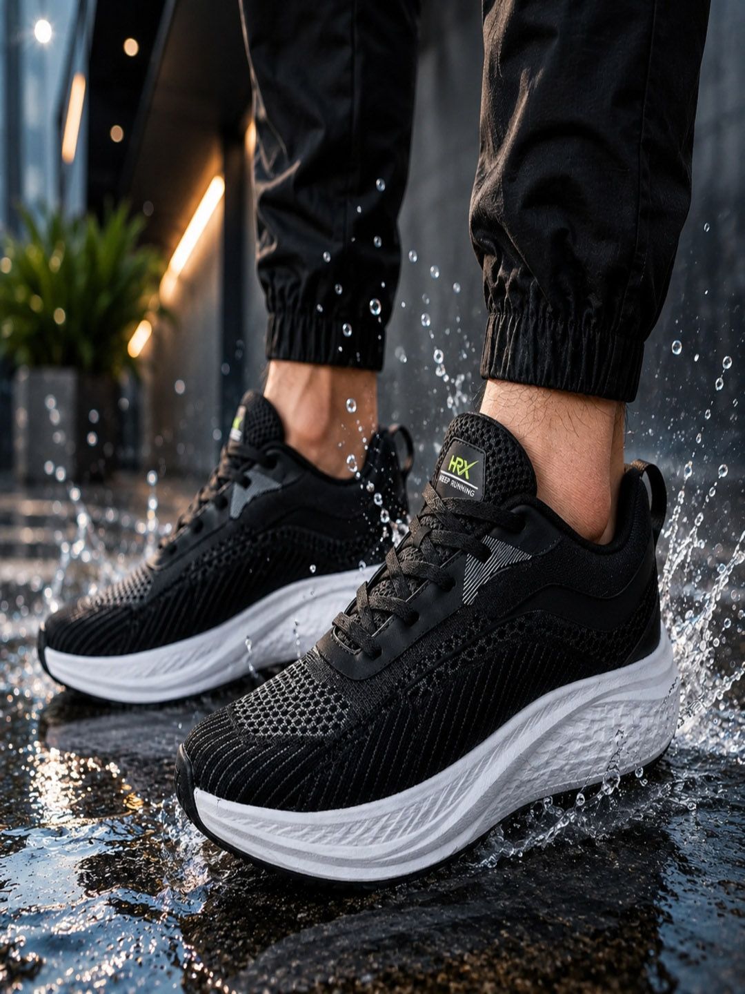 HRX by Hrithik Roshan Men Mesh Running Shoes