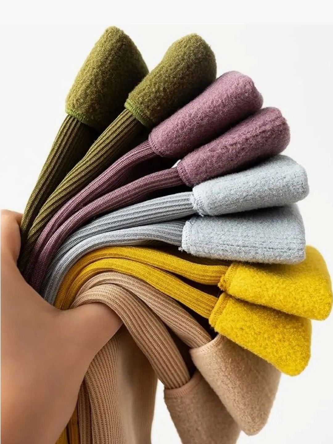 SOKSI Men Pack of 4 Wool Blend Assorted Above Ankle Socks