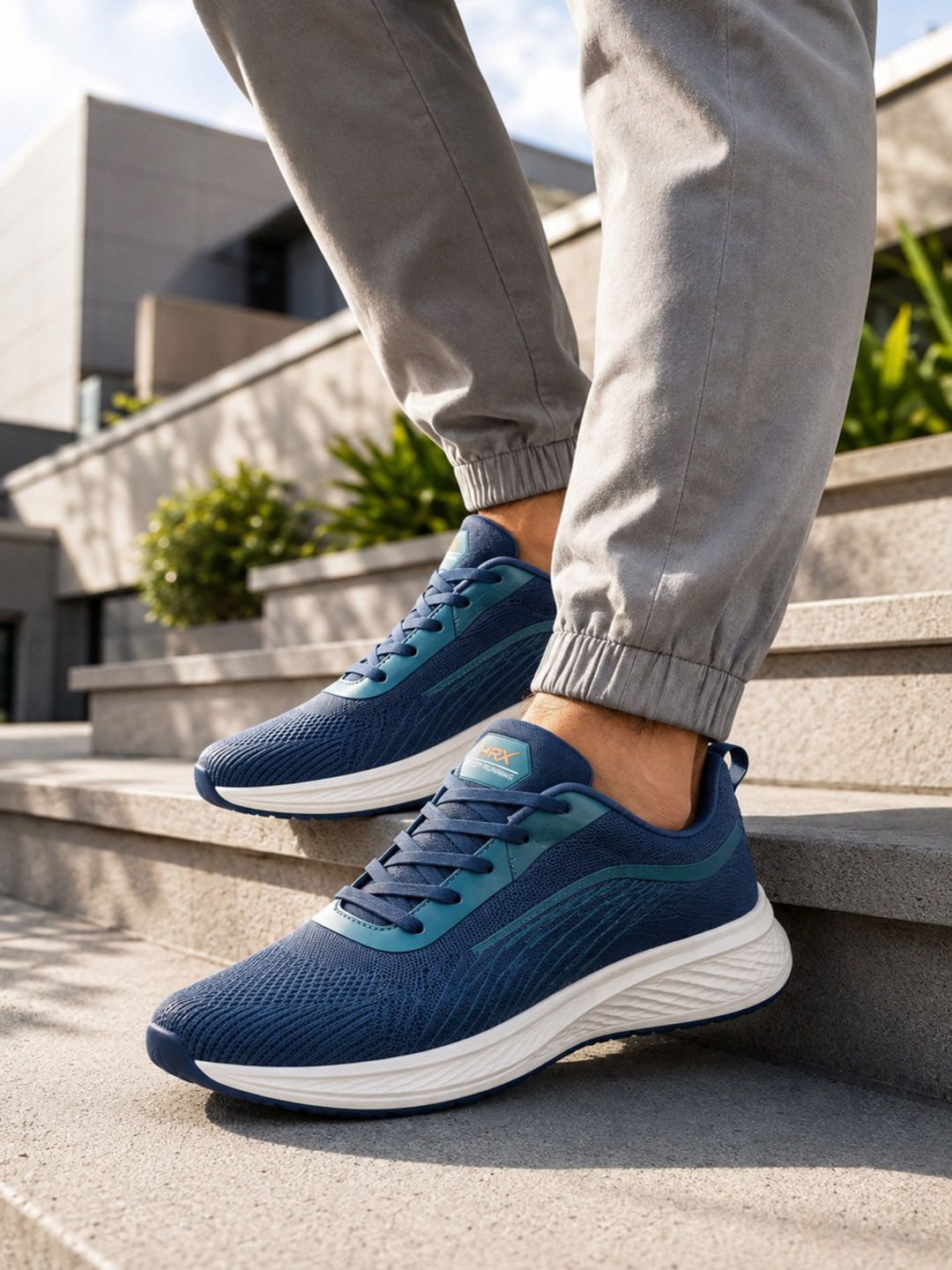 HRX by Hrithik Roshan Men Mesh Marking Running Shoes