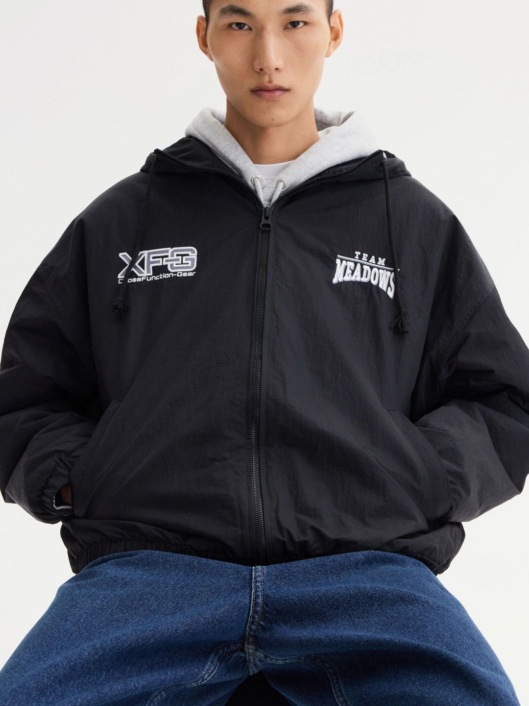 Buy H&M Padded Nylon Windbreaker - Jackets for Men 38635294 | Myntra