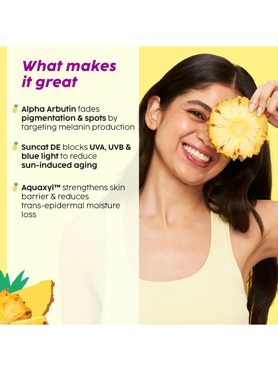 Buy PLIX THE PLANT FIX Set Of 2 Pineapple Depigmentation Sunscreen