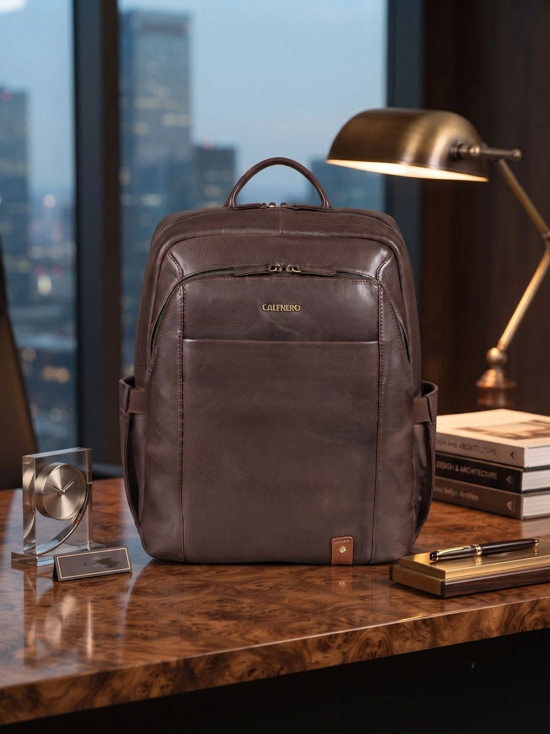 CALFNERO Brand Logo Backpack