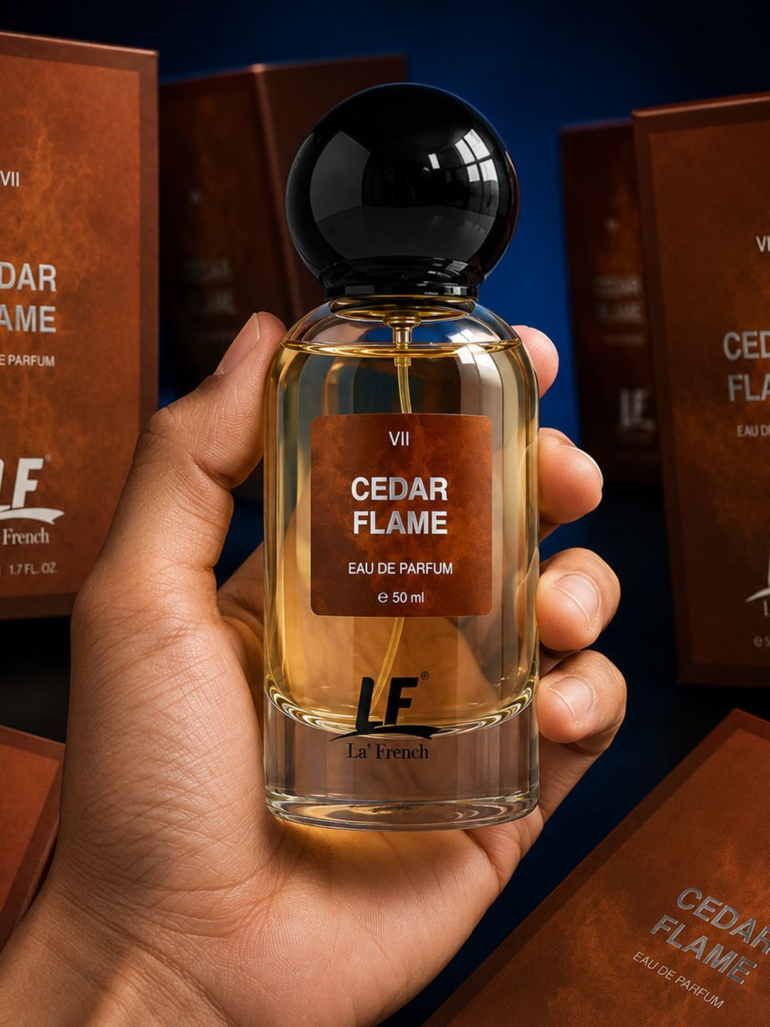 Buy La French Long Lasting Cedar Flame Eau de Parfum - 50 ml