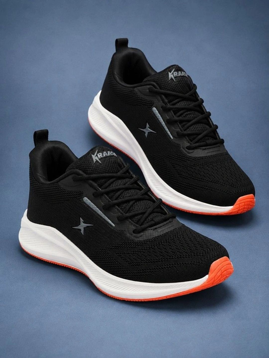 KRAASA Men Mesh Running Non-Marking Shoes
