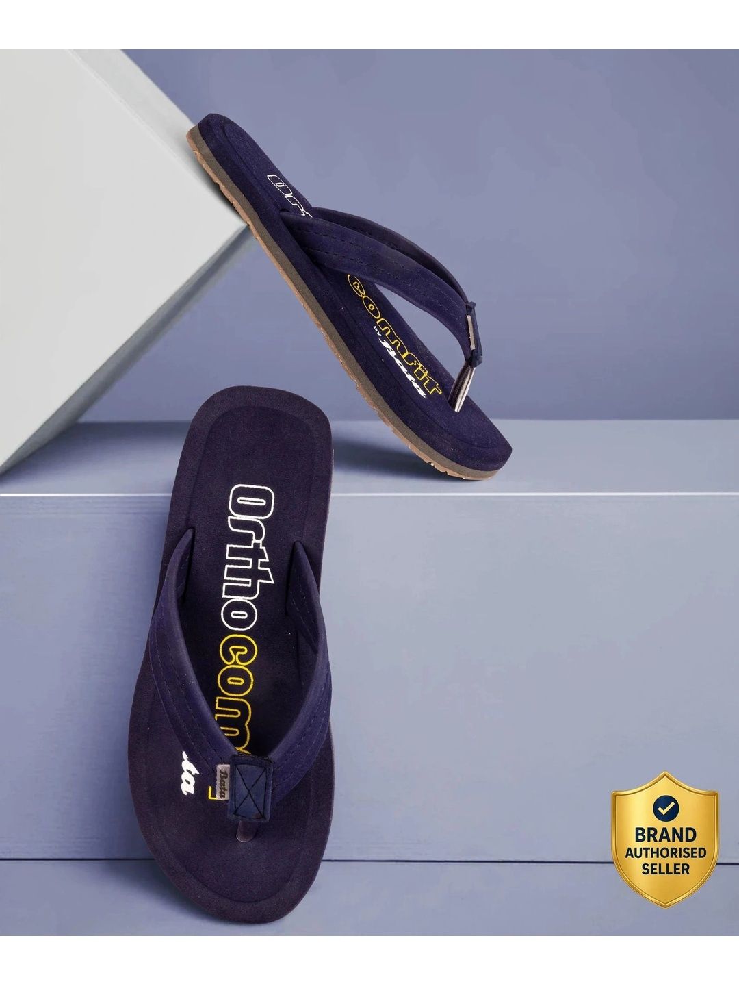 Bata Men Printed Thong Flip-Flops