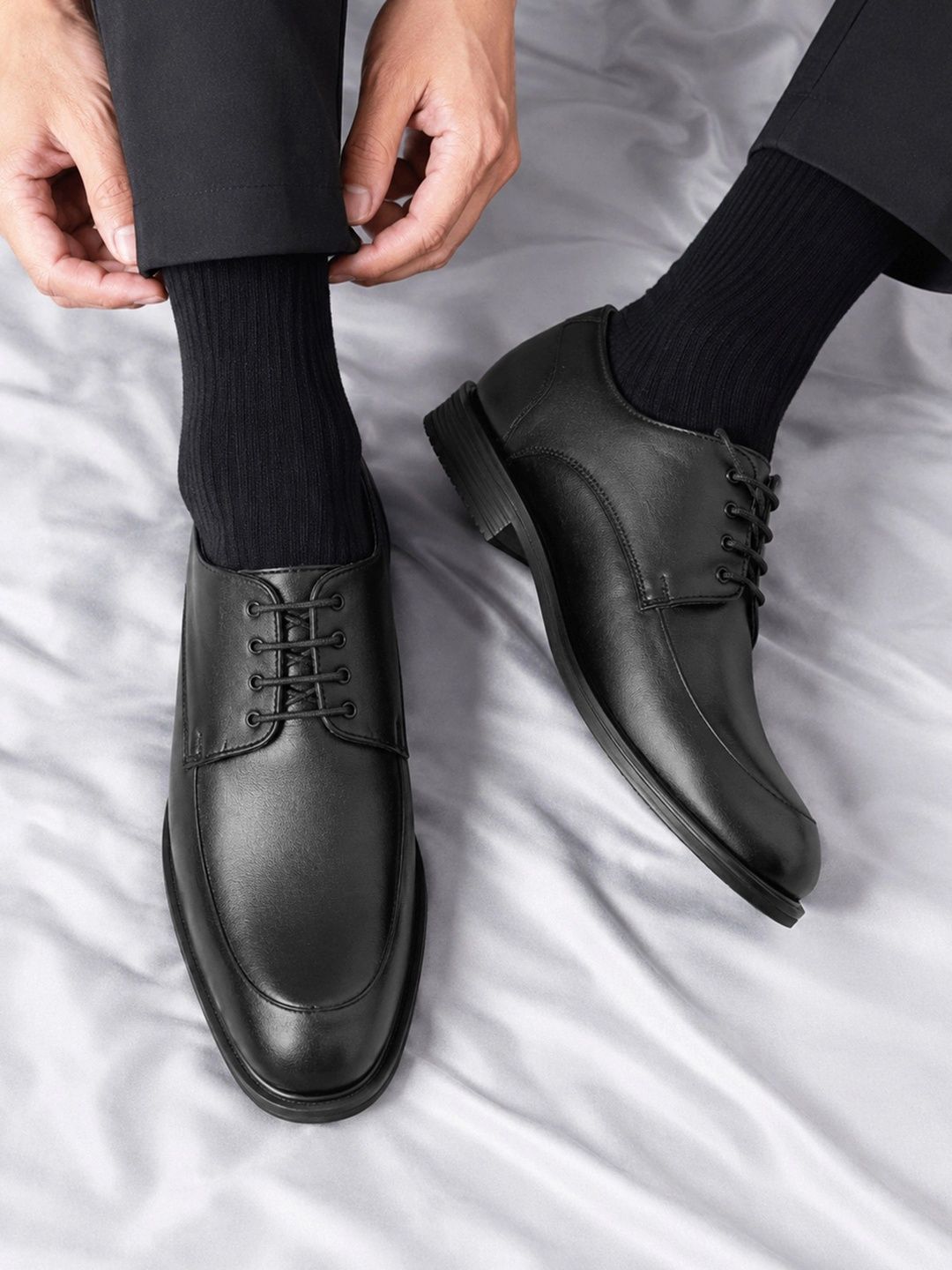 Killer Men Round Toe Lace-Ups Derbys Formal Shoes