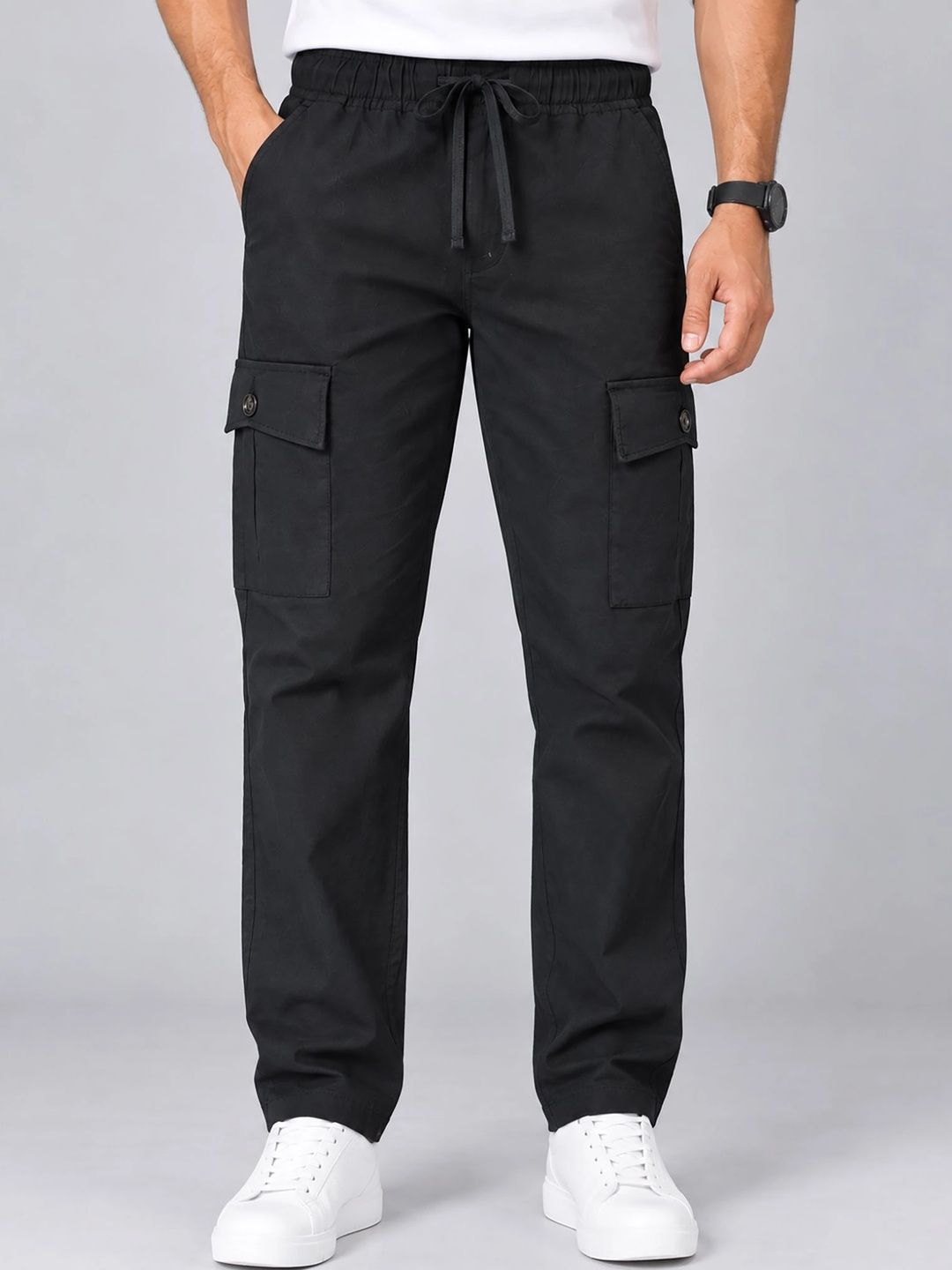 U.S. PITCHERS Linen Cargo Pants
