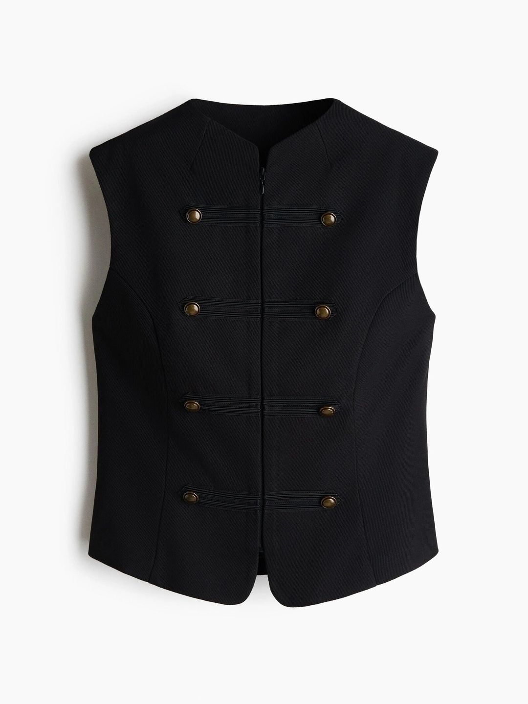 H&M Button-detail twill waistcoat