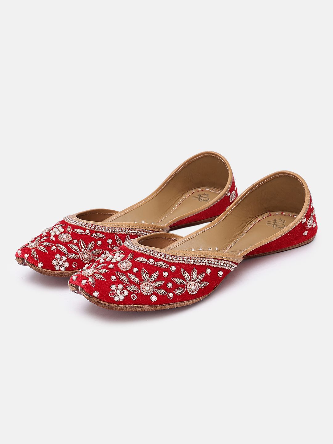 House of Pataudi Women Ethnic Mojaris Flats