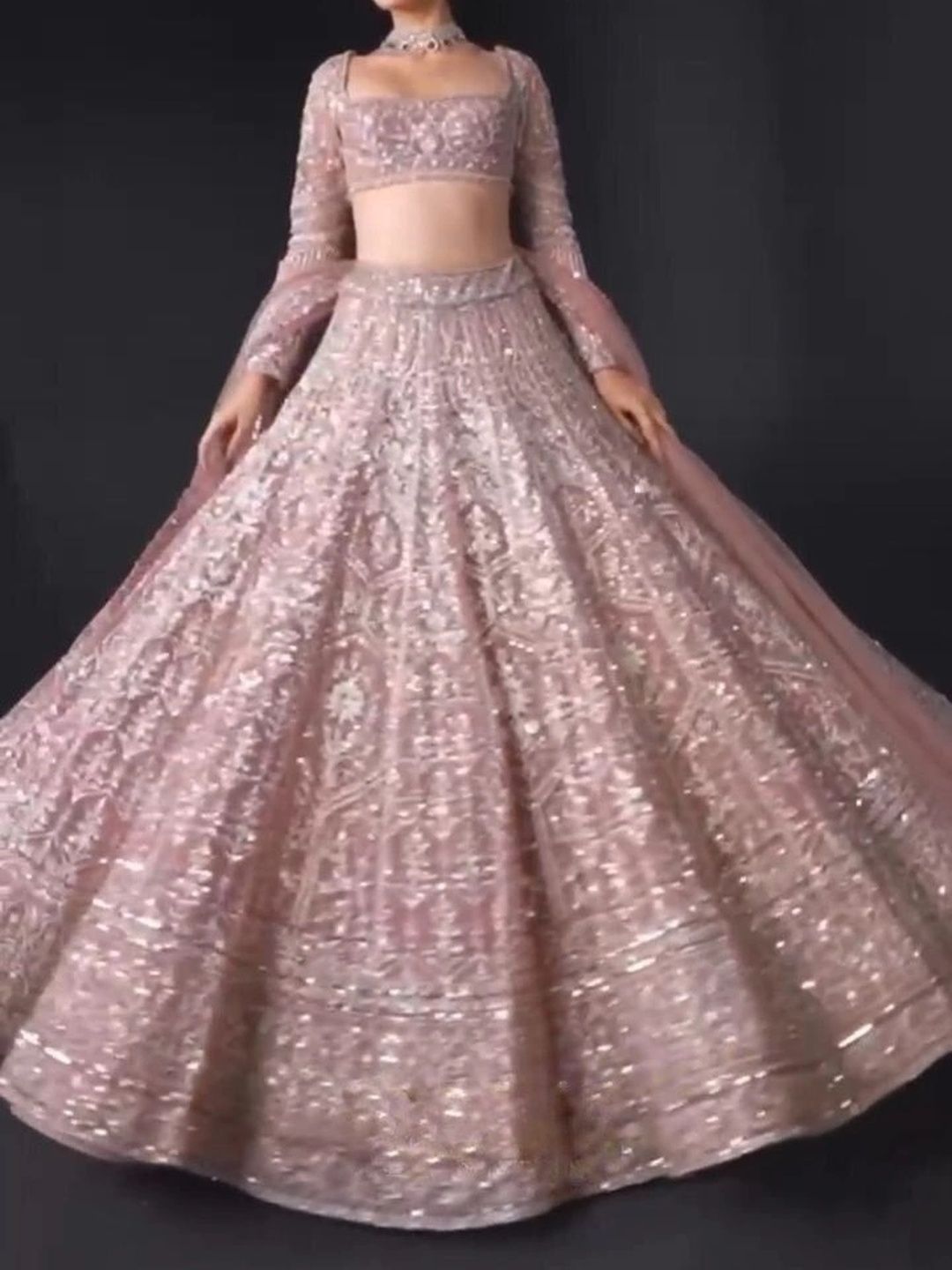 BLUSH STREET Party Wear Lehenga