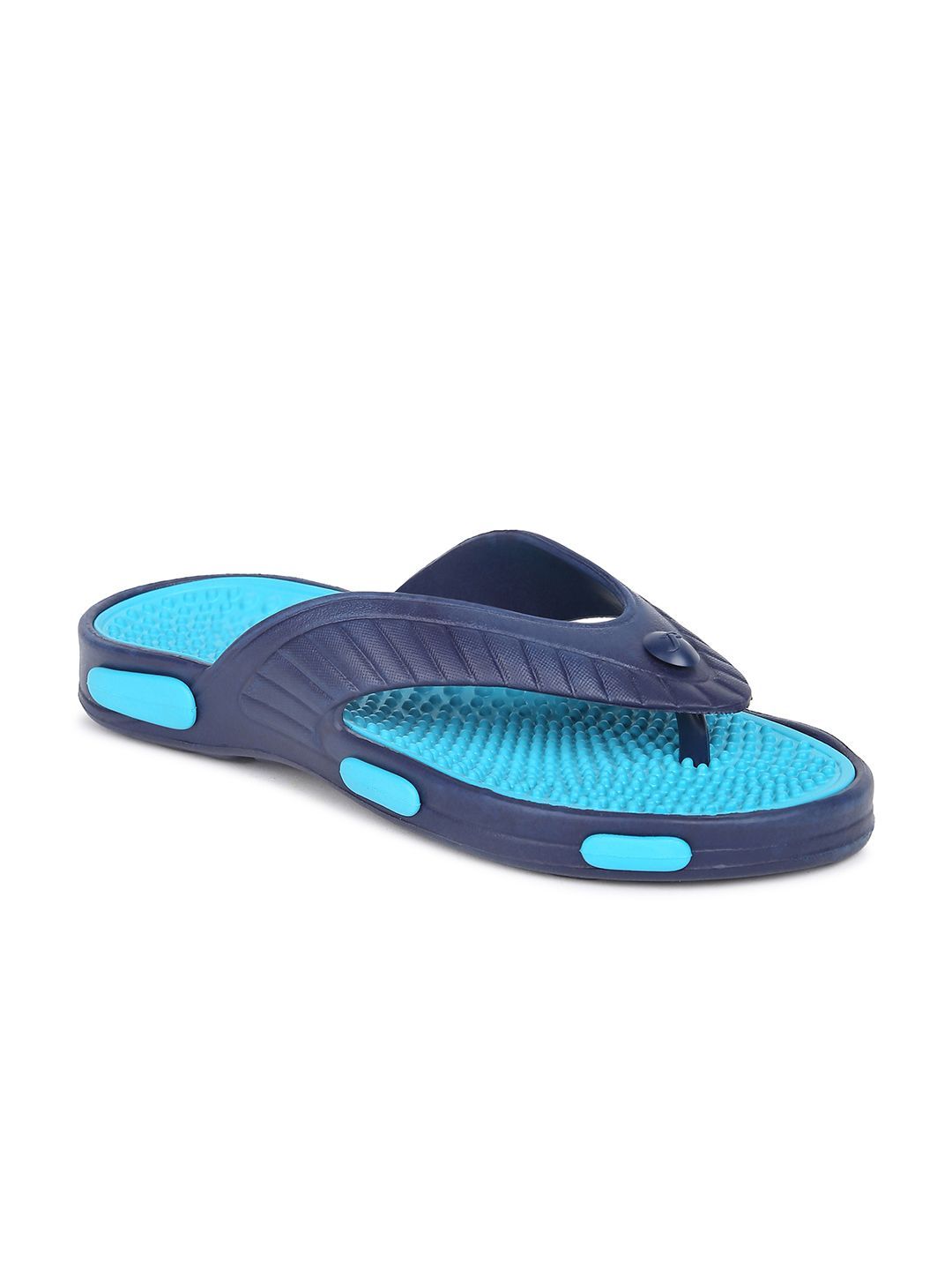 Paragon Men Textured Rubber Thong Flip-Flops