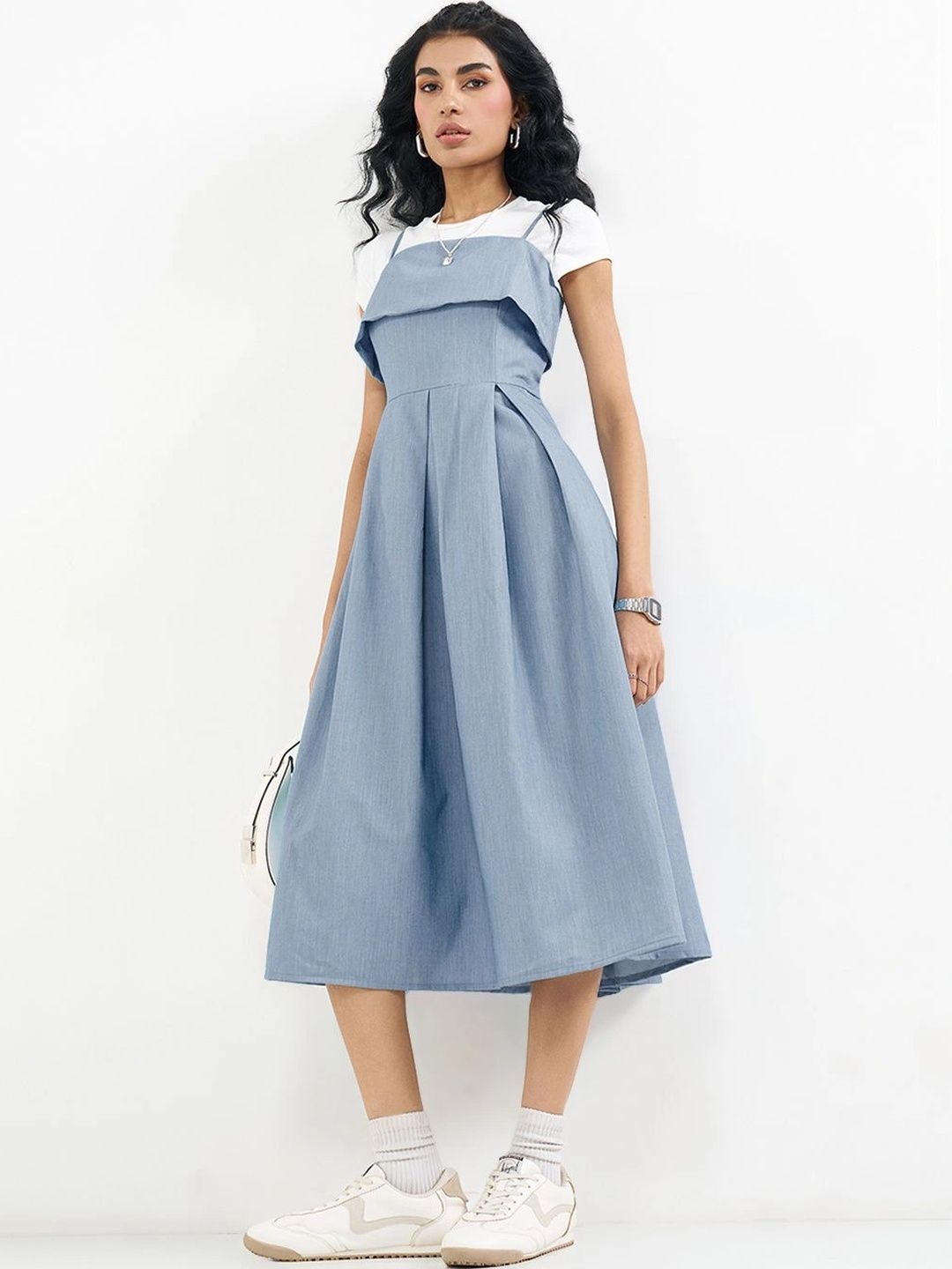 SF JEANS by Pantaloons A-Line Midi Dress