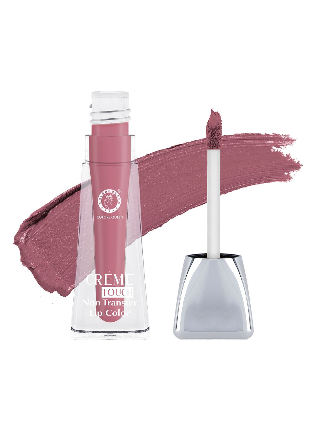 Colors Queen Creme Touch Non-Transfer Matte Lip Color 4 ml - Mulberry