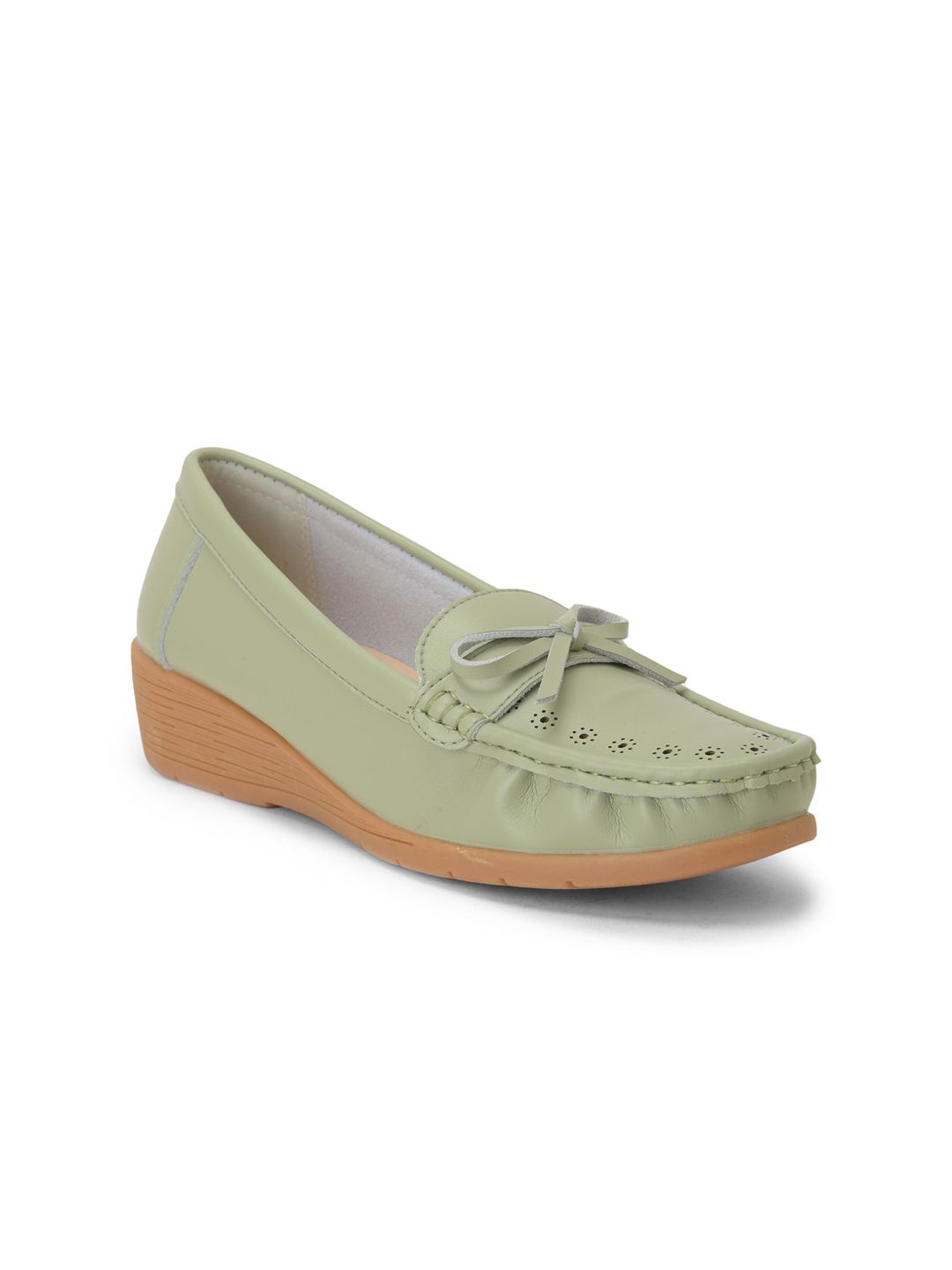 Liberty Women Green Loafers Price in India