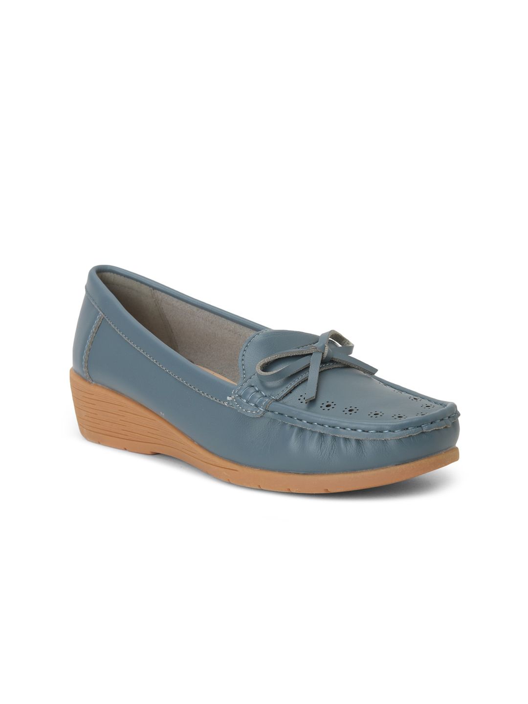 Liberty Women Blue Loafers Price in India