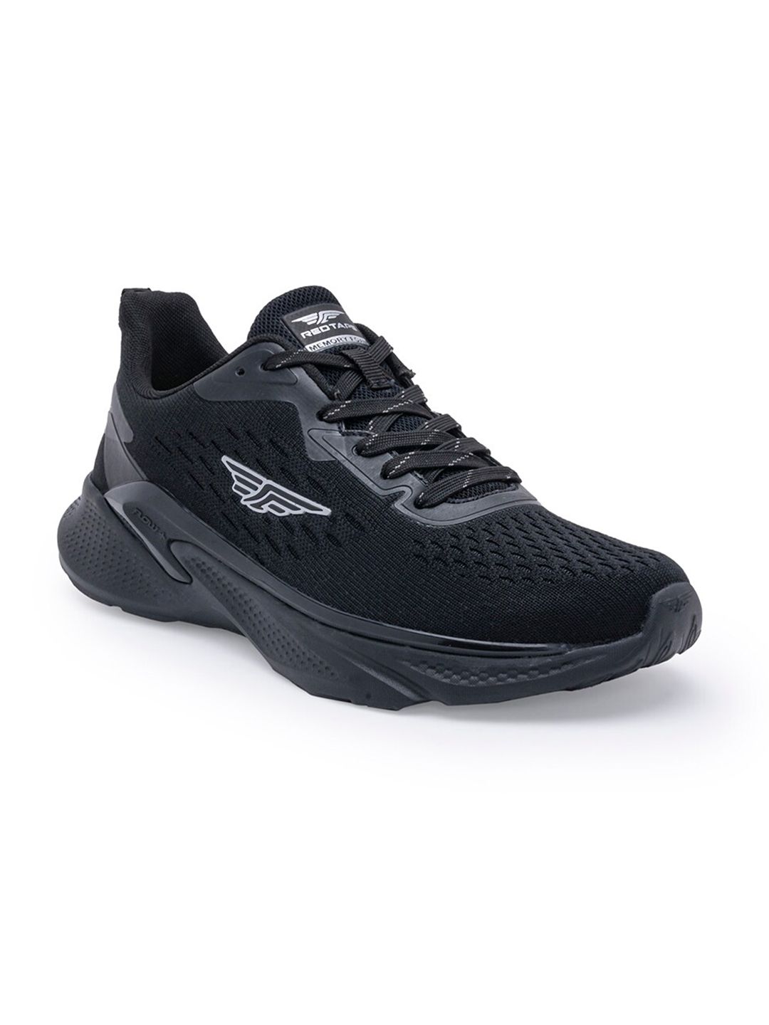 U_RA専用 Buy Red Tape Men Black Textile Walking Sports Shoes - Sports Shoes