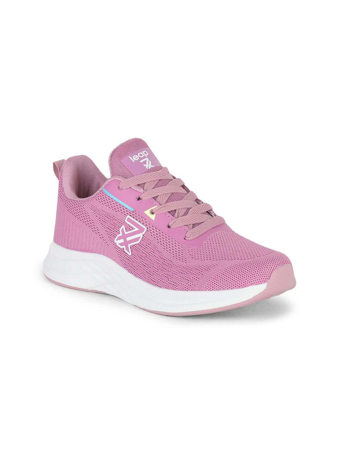 Liberty Women Pink Mesh Walking Non-Marking Shoes Price in India