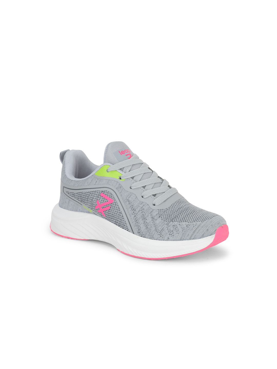 Liberty Women Grey Mesh Walking Non-Marking Shoes Price in India